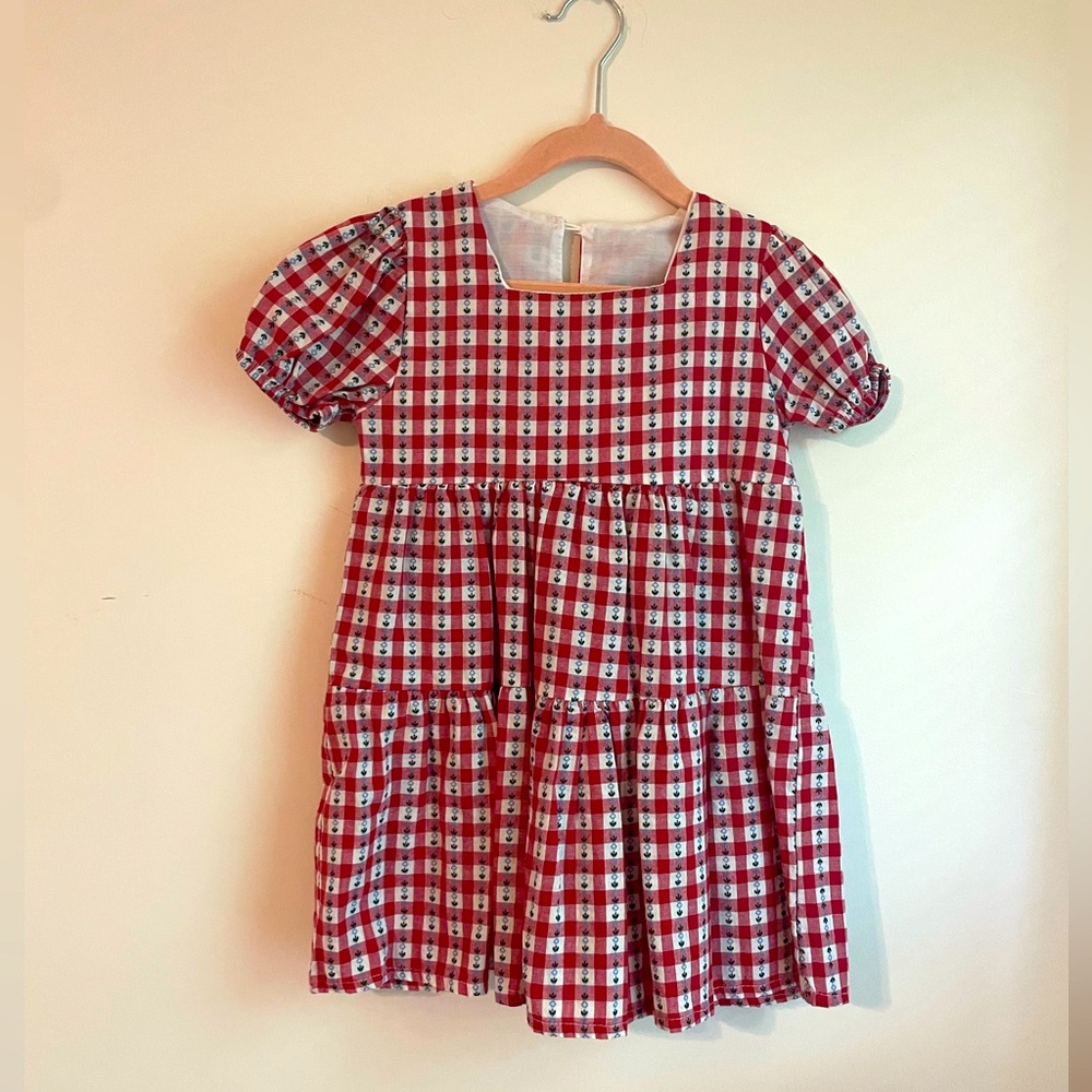 Adorable gingham summer dress- 4T